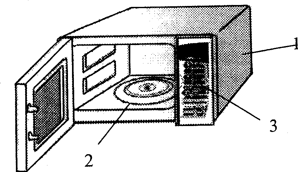 Microwave oven having roasting control and its control method