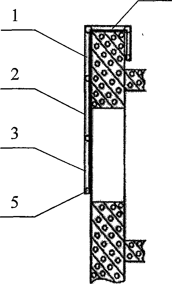 Telescopic tower escape bar