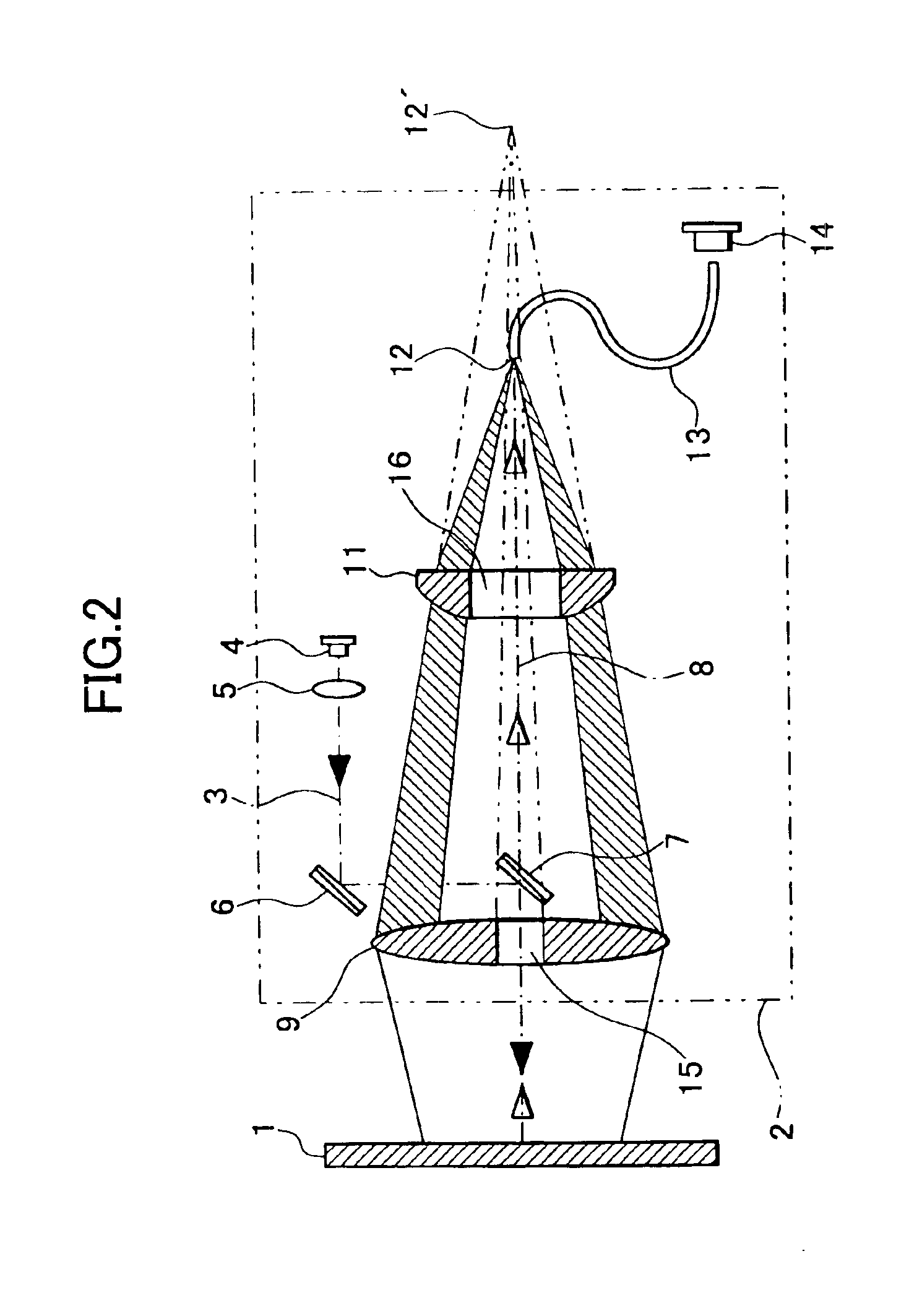 Light wave distance-measuring system