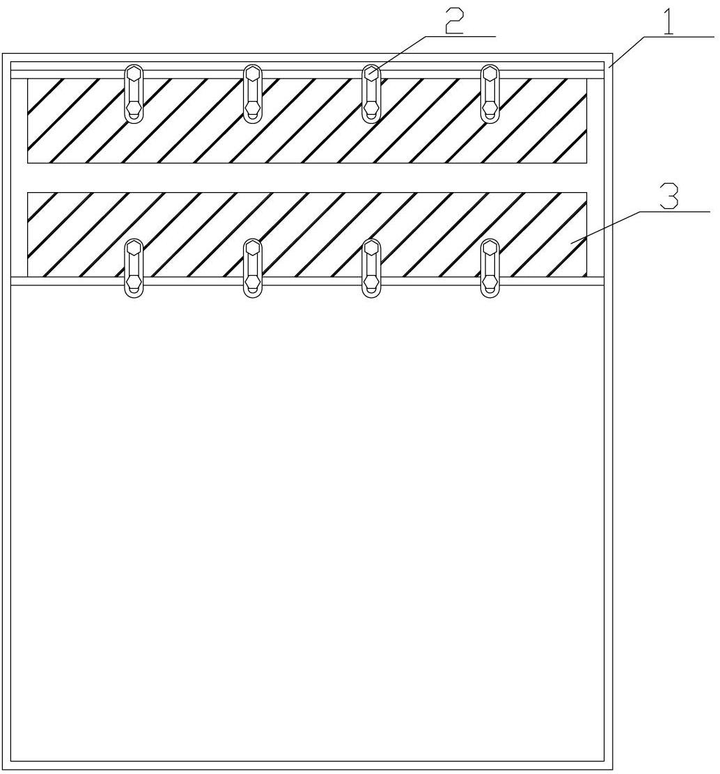 Drying device for drum printing machine