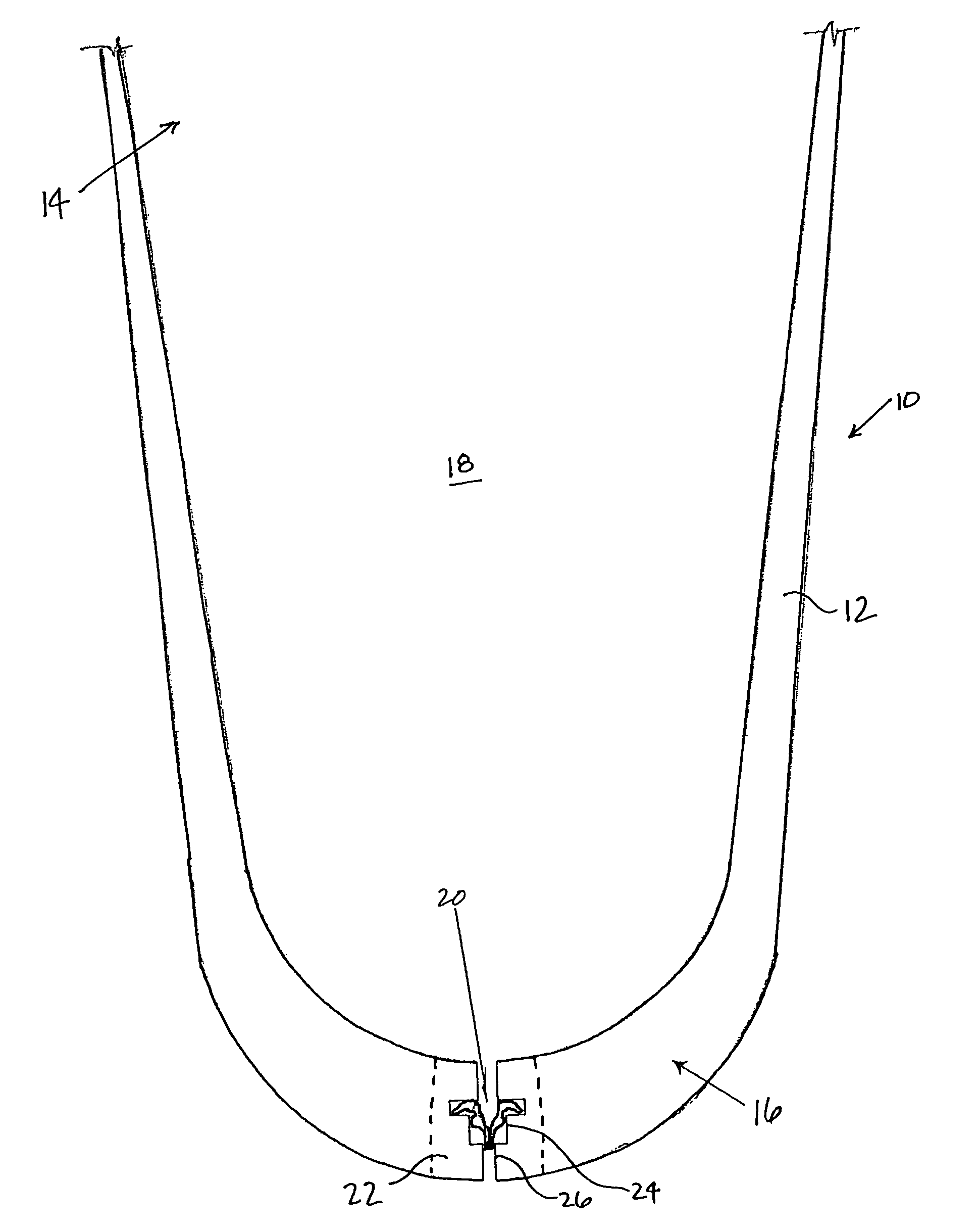 Expulsion liner for prosthetic or orthotic devices and associated methods