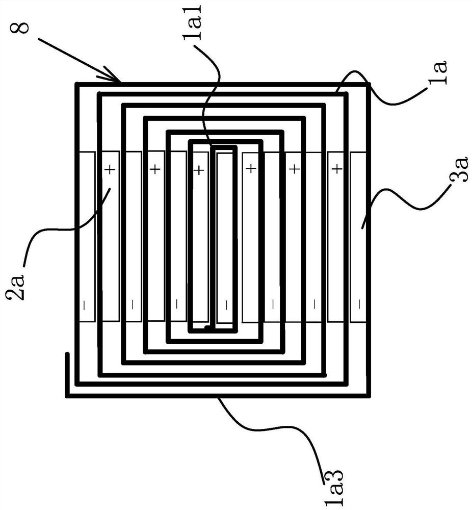 A kind of winding type lithium ion electric core and preparation method thereof