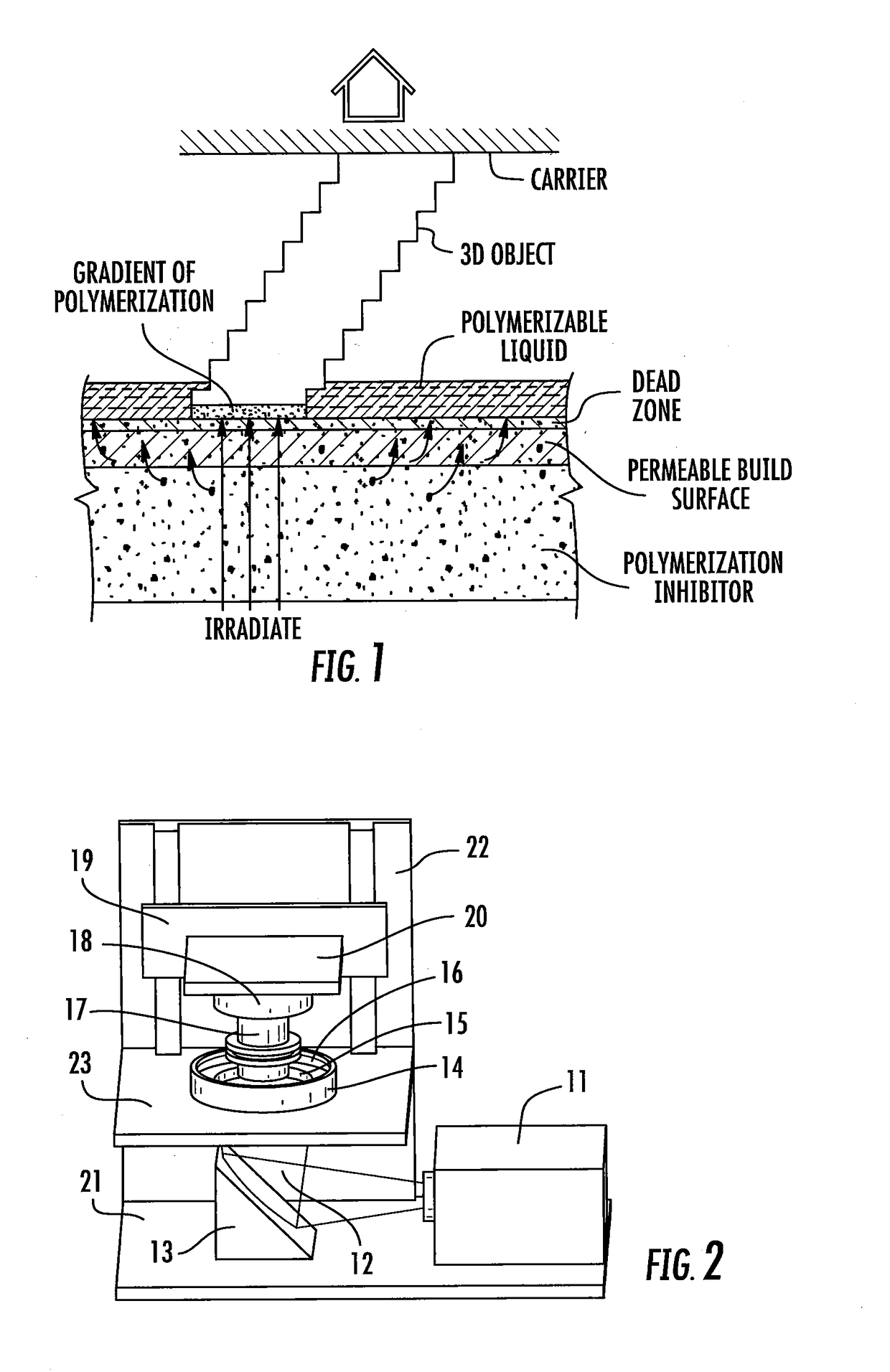 Three-Dimensional Printing Method Using Increased Light Intensity and Apparatus Therefore