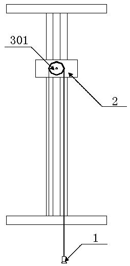 Self-service retail device with pulley mechanism