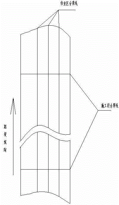 Horizontal explosive compaction land reclamation road building method