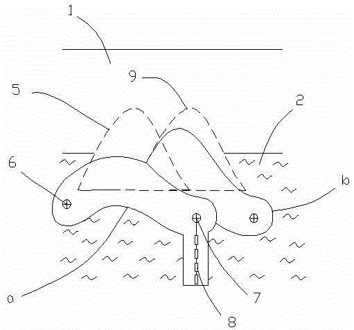 Horizontal explosive compaction land reclamation road building method