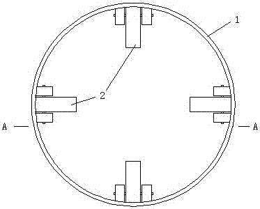 Buckle pipe type pile extractor