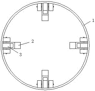 Buckle pipe type pile extractor