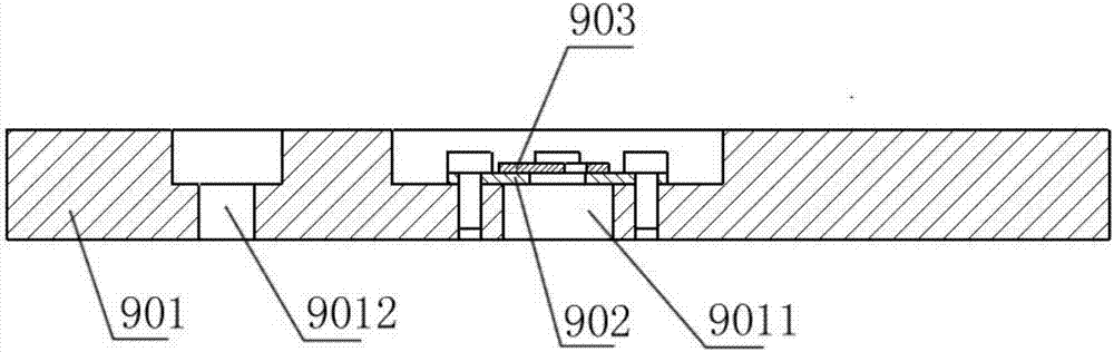 A shock wave excitation device for non-contact underwater excitation of mems microstructures