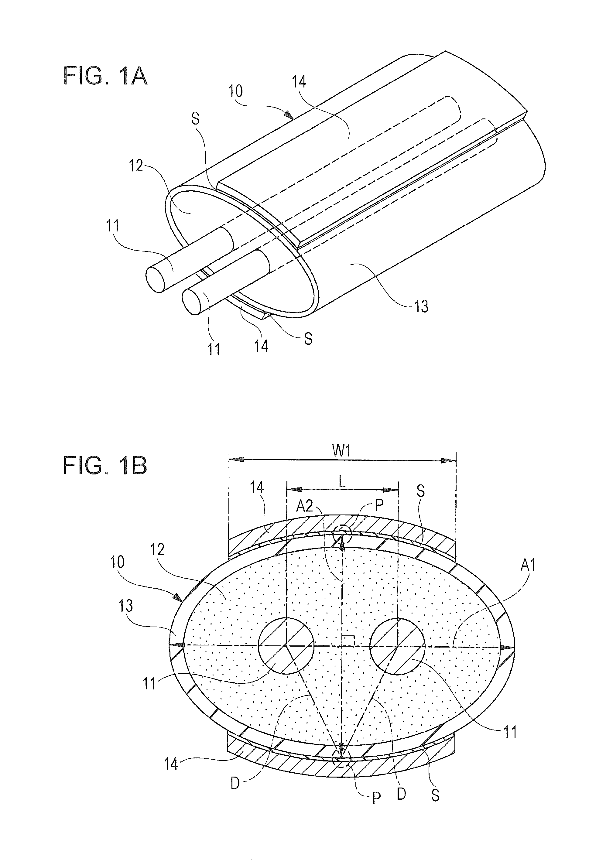 Differential signal transmission cable