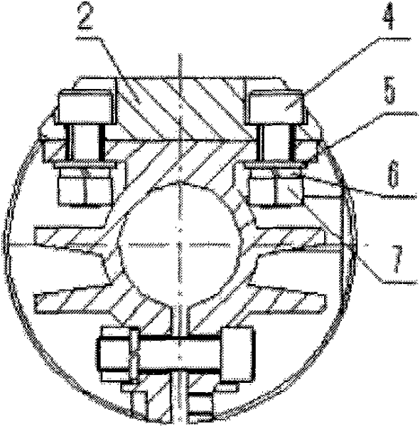 Cylinder shell anti-loosening device of combing machine