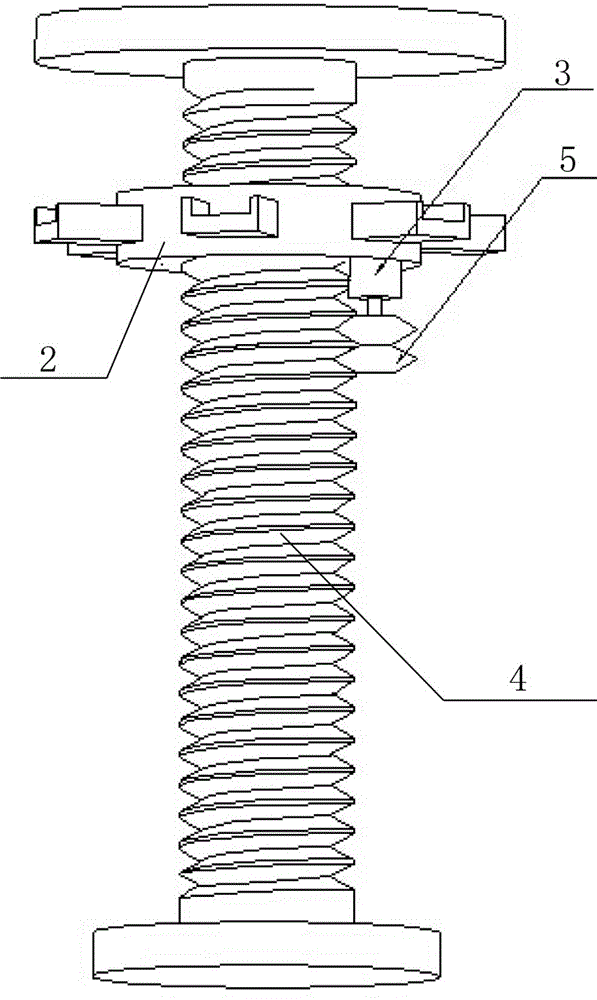 Equilateral multipass threaded self-locking stereoscopic garage and mounting method thereof