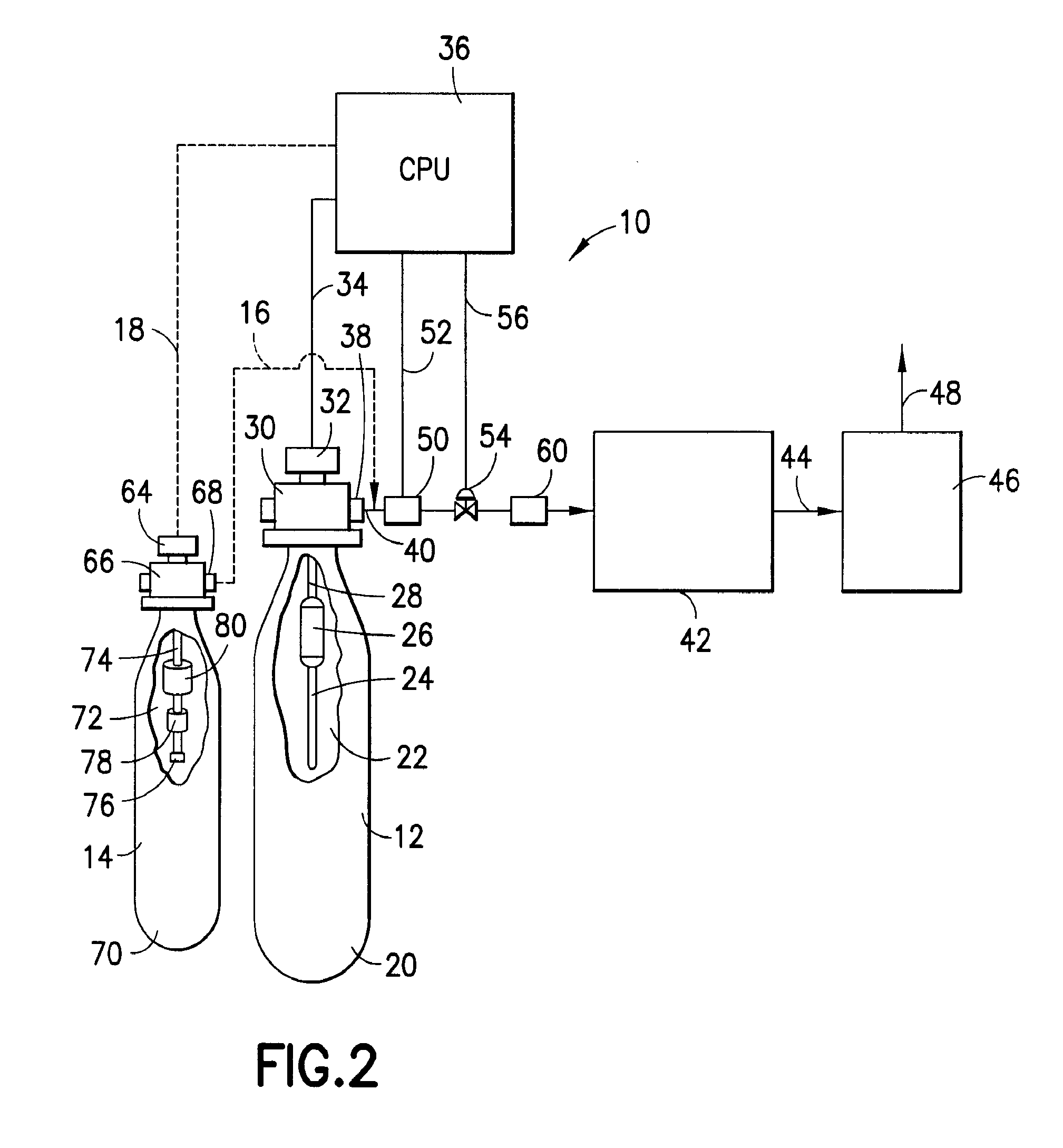 Endpoint determination for capillary-assisted flow control