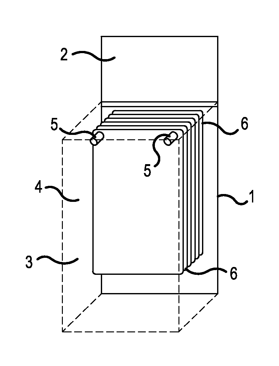 Trash receptacle garbage bag dispenser