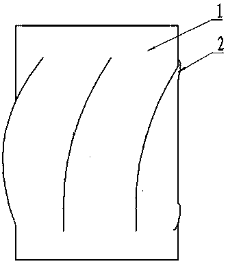 Novel prestressed centralizer for centralizing ribs