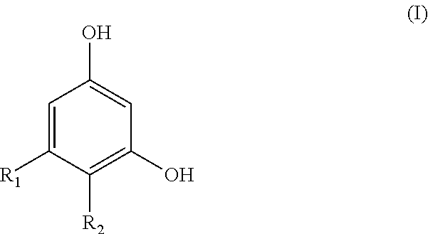 Resorcinol compounds for dermatological use