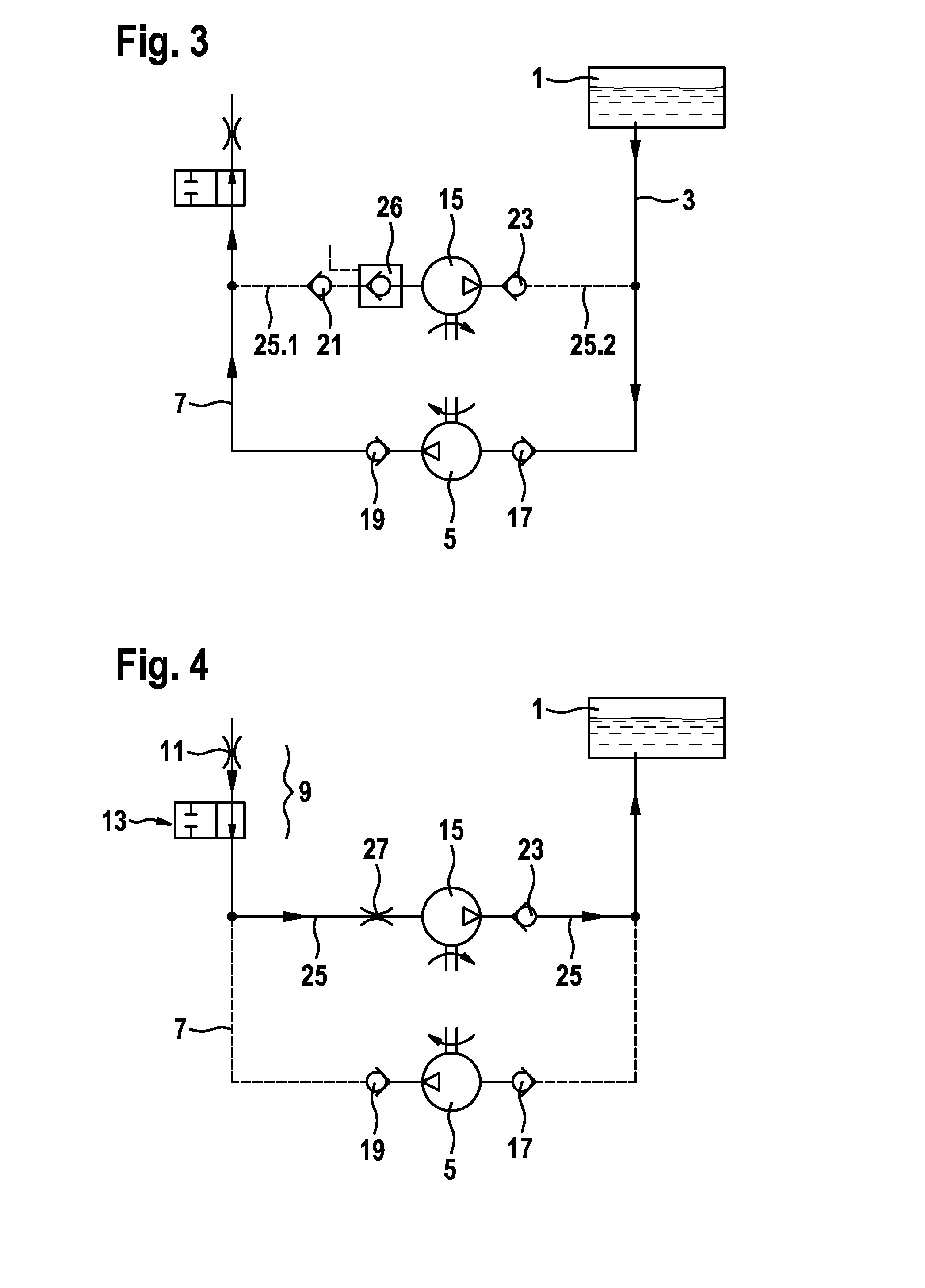 Dosing system for a liquid reducing agent