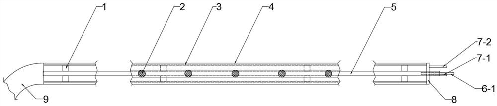 A mining automatic explosion-proof water curtain device with dust suppression function