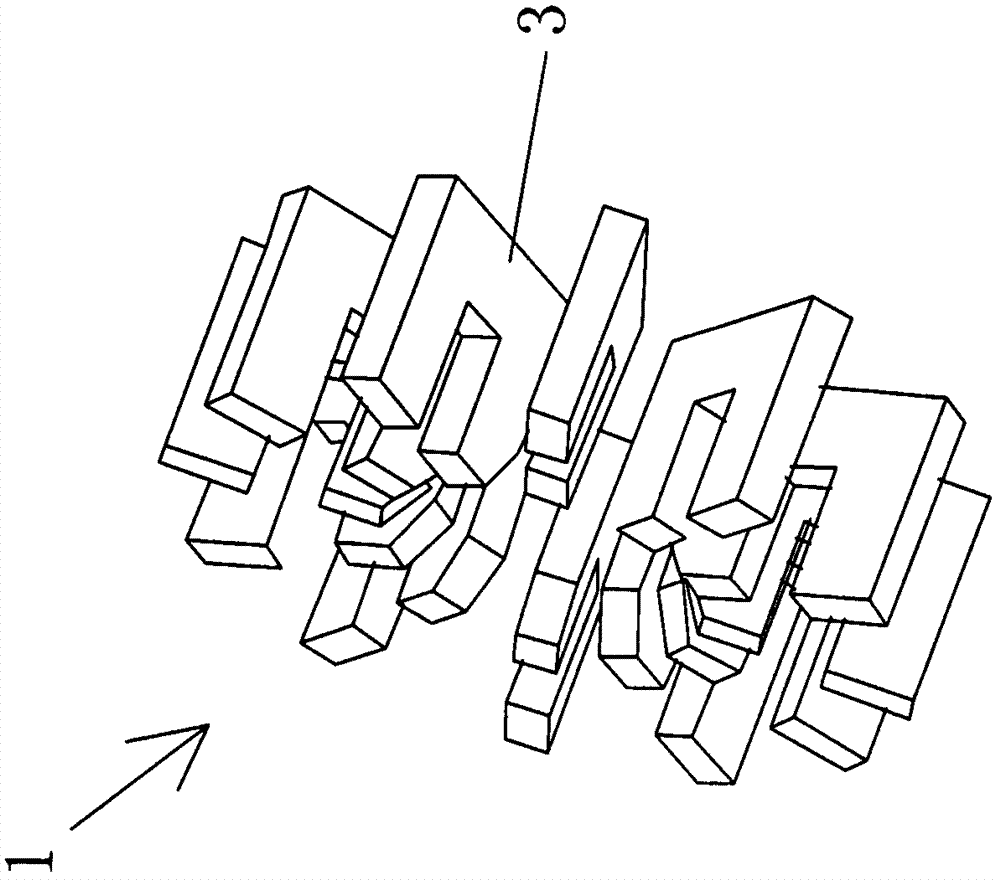 Motor skeleton and disc motor adopting the motor skeleton