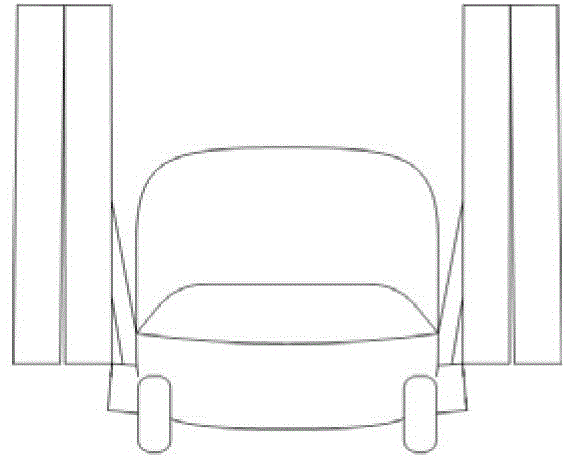 Three-section double folding wing