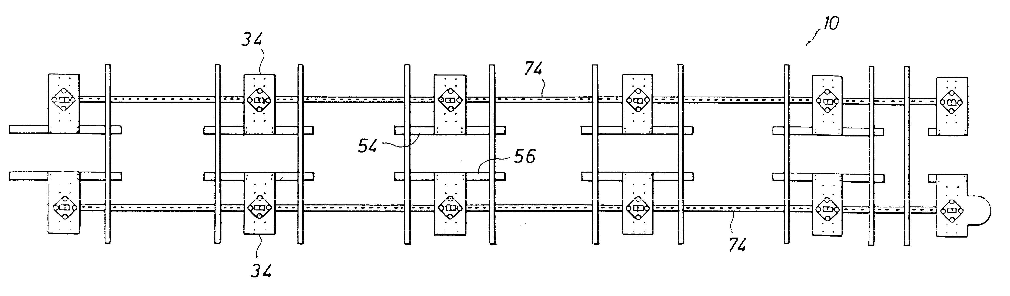 Pneumatic lift and movement system for shelving