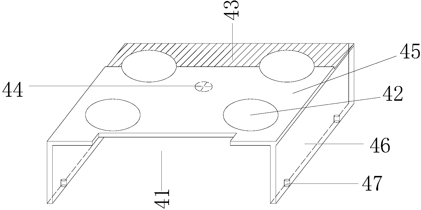 Mounting tool of slideway nozzle plate