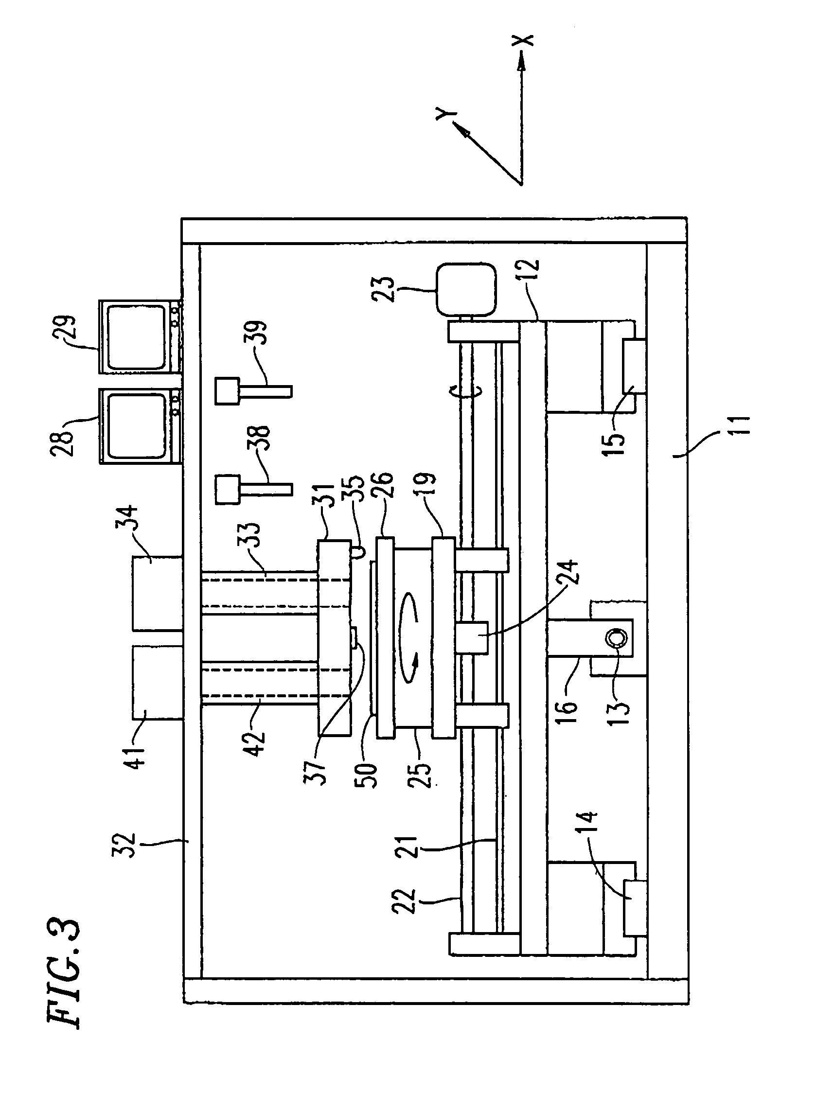 Method for scribing substrate of brittle material and scriber