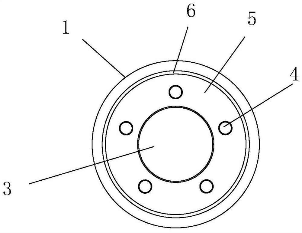 Composite connecting pipe