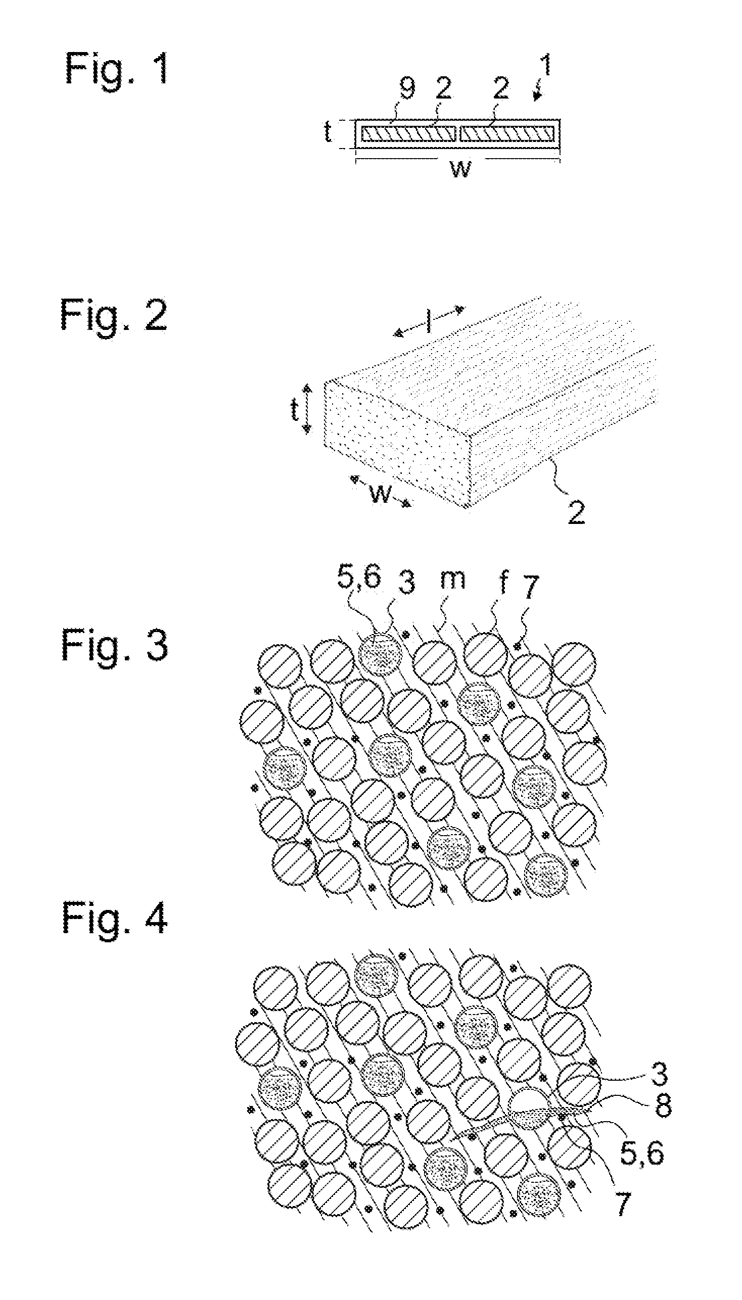 Rope for an elevator, elevator and method