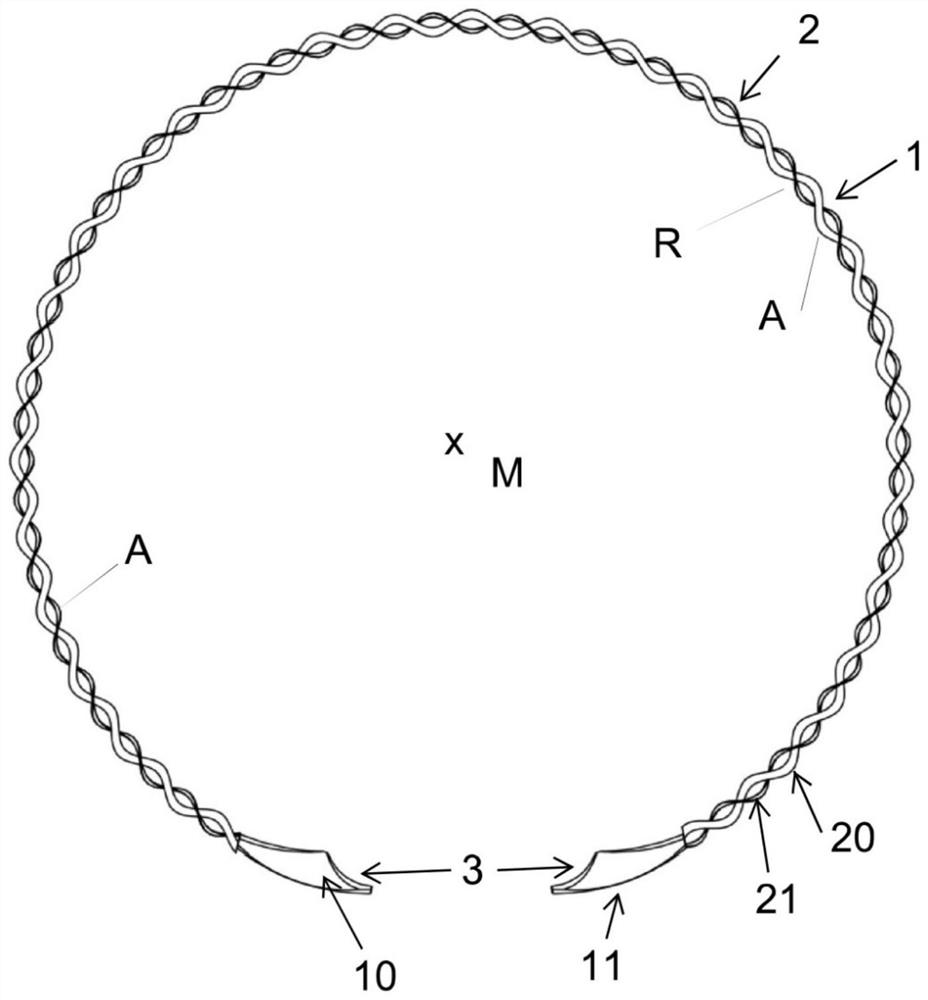 Device for holding hair