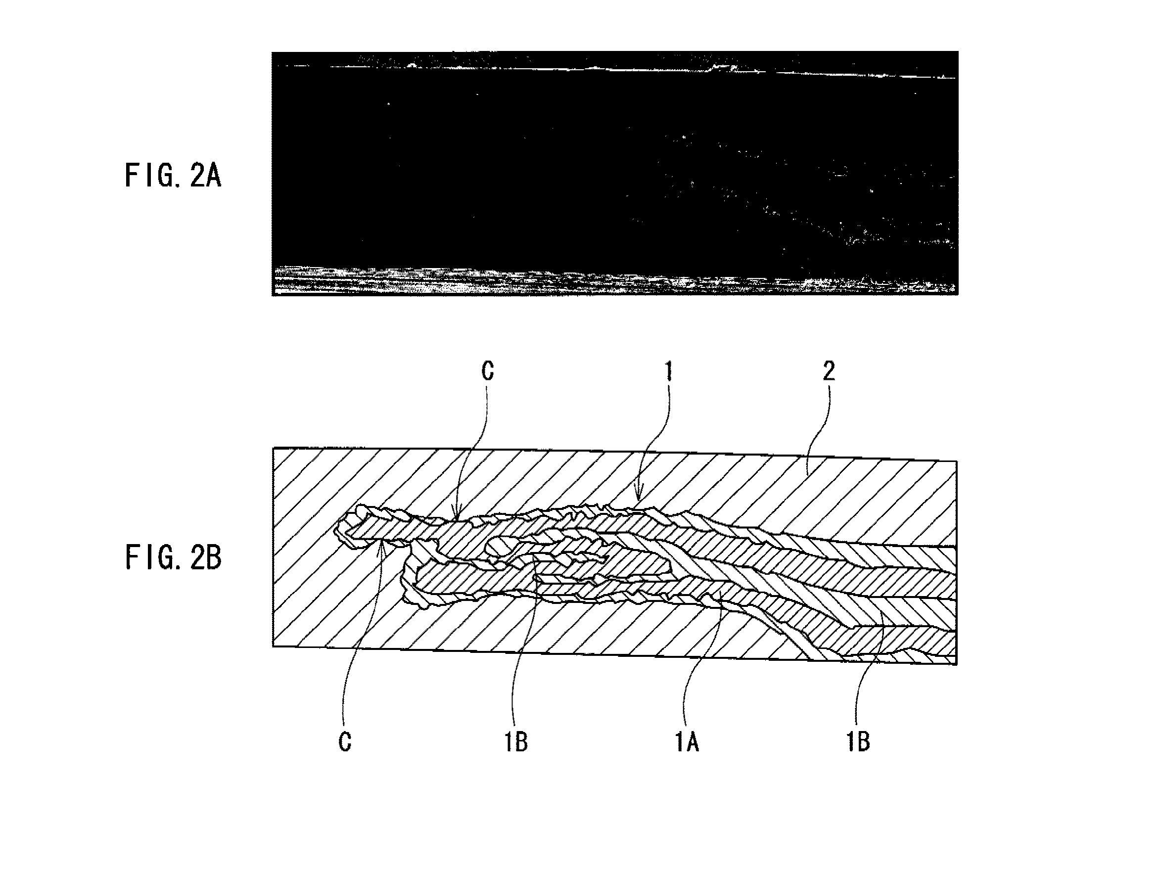 Electrode structure and method of manufacturing the same, and battery and method of manufacturing the same