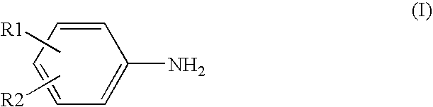 Process for producing aromatic amines