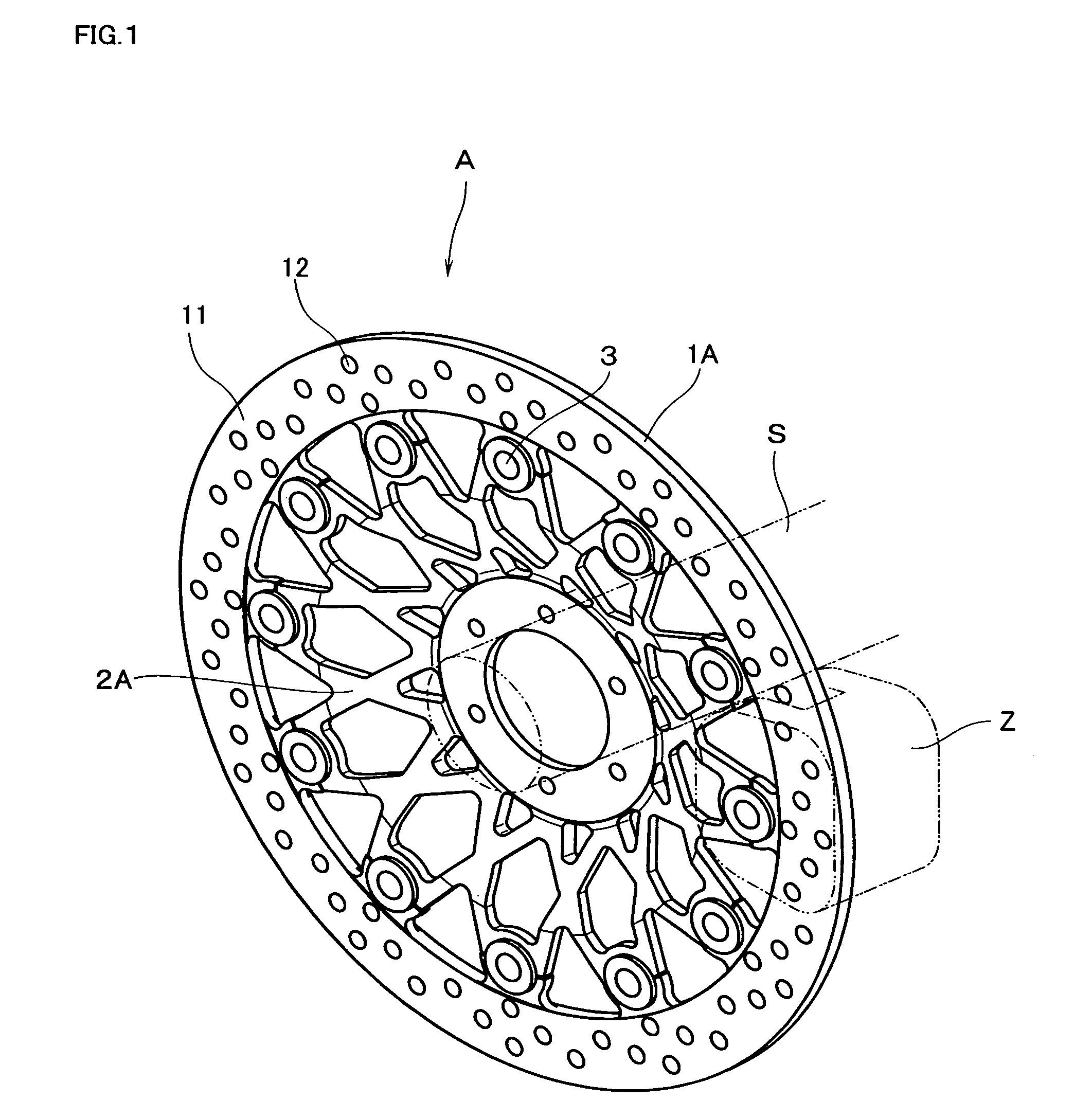 Floating type disk brake