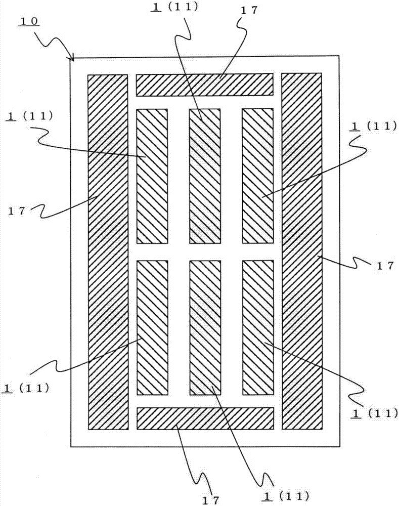 Resistor substrate and method for manufacturing same