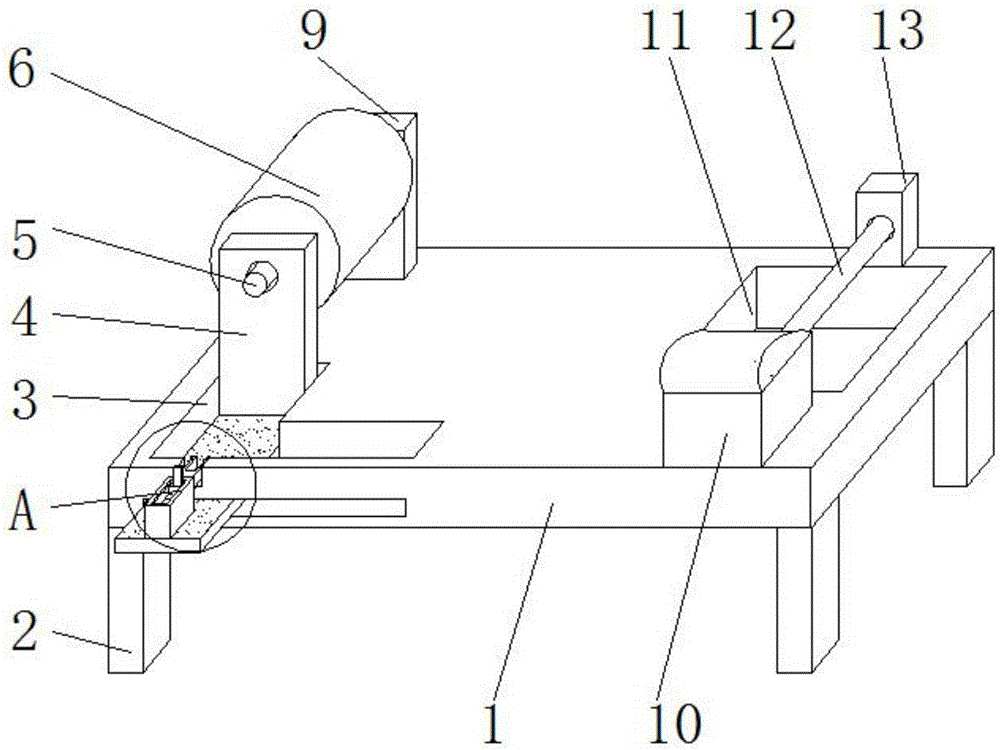 Steel strip winding machine with muff-coupling limiting function