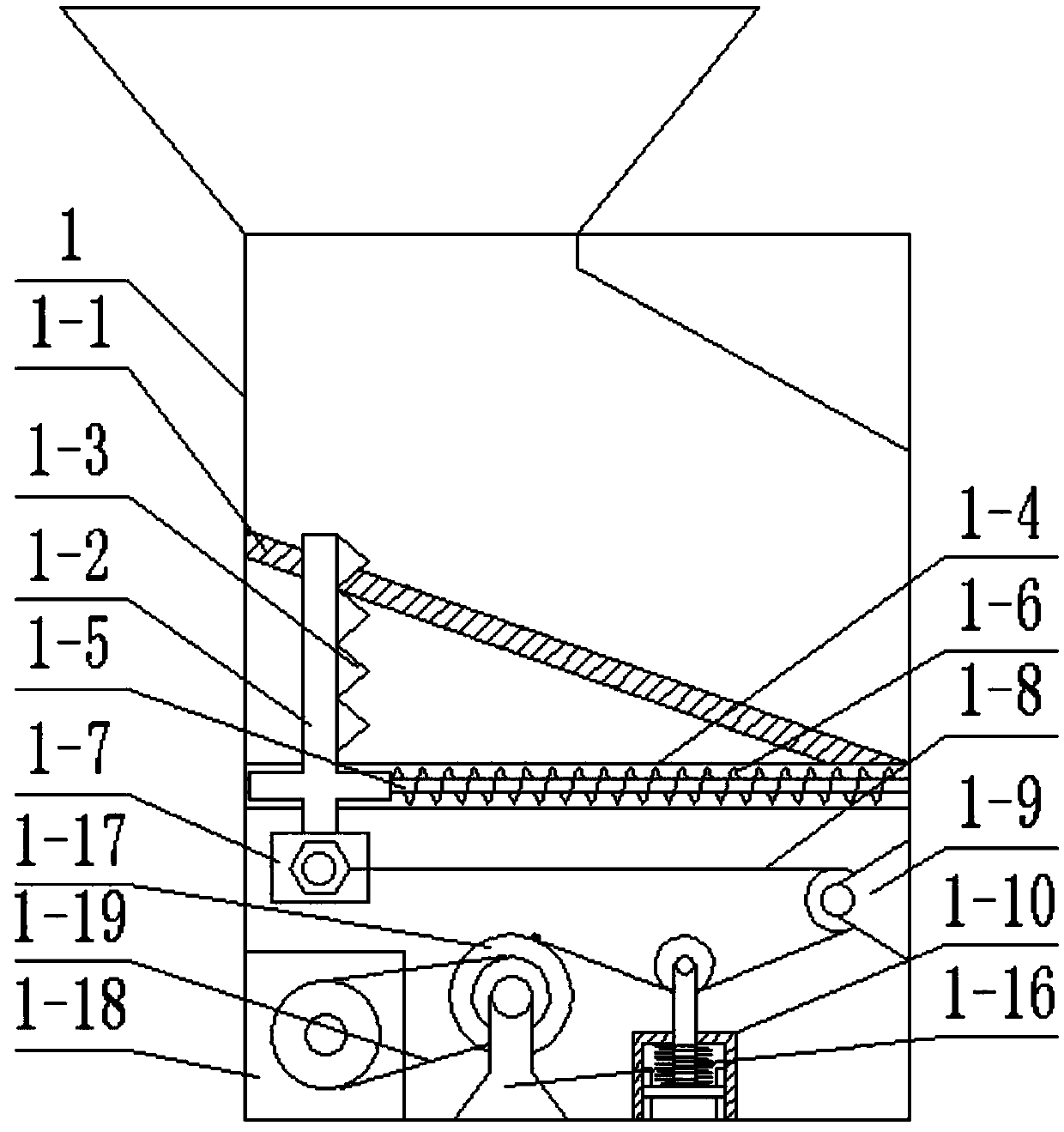 Medical waste treatment device