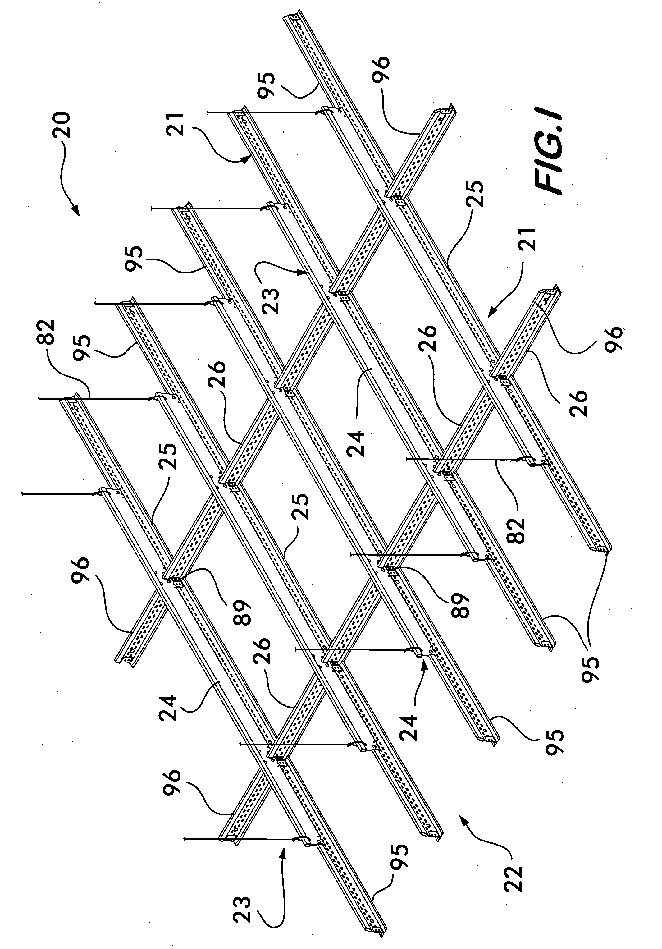 Suspended ceiling segment