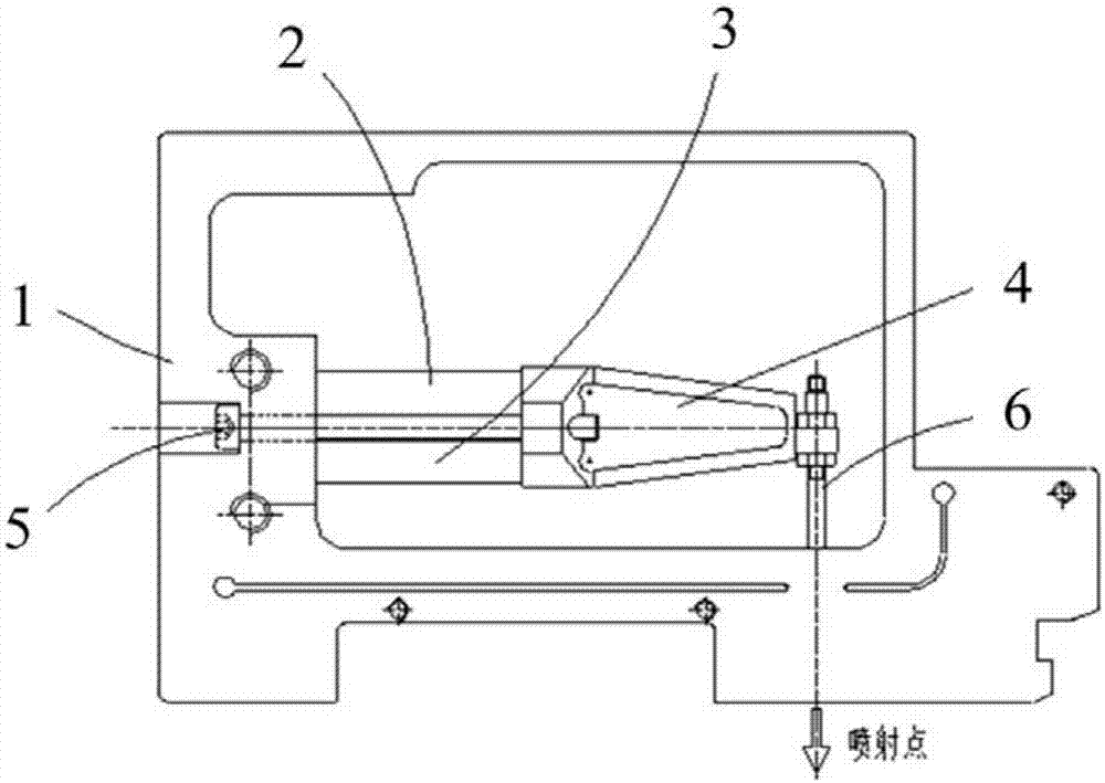 Piezoelectric ejection printing head and printing device provided with same