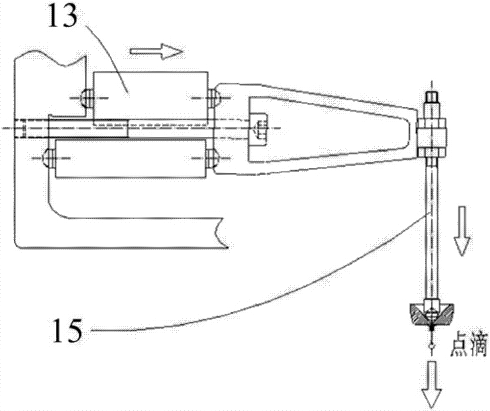 Piezoelectric ejection printing head and printing device provided with same