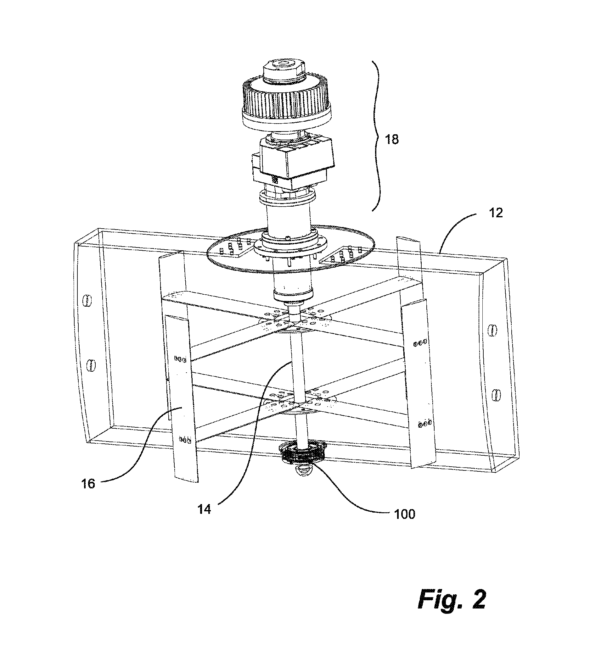 PDC bearing for use in a fluid environment