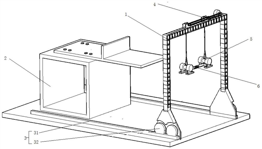 Fatigue testing machine capable of applying complex coupling force and its control circuit