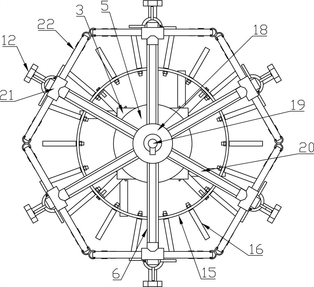 A fully automatic root washing equipment