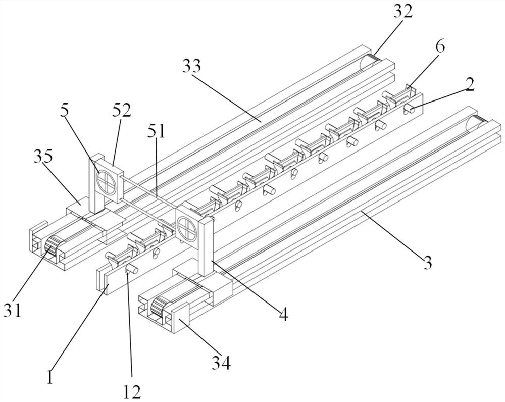 A-type hanging horse trimming and cutting device and using method thereof