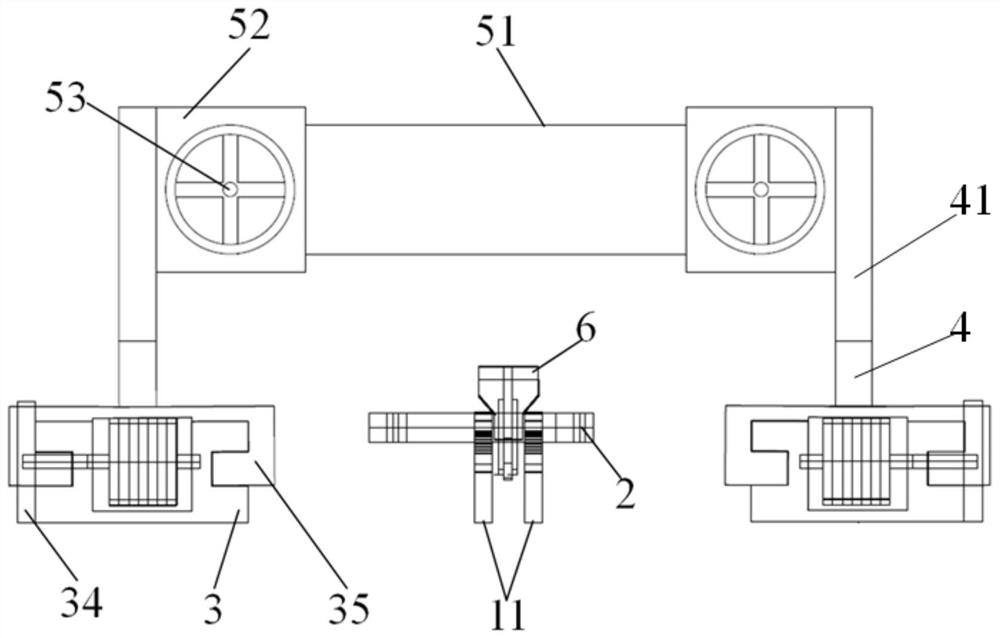 A-type hanging horse trimming and cutting device and using method thereof