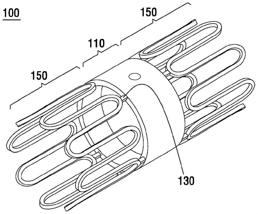 Intra-auditory implant stent for treating insufficiency of auditory tube