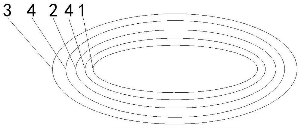 Special membrane for disposable bioreactor and preparation method thereof