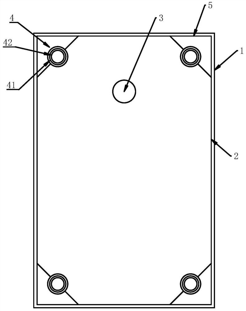 Lining improved type environment-friendly logistics packaging box and manufacturing method and unfolding structure thereof