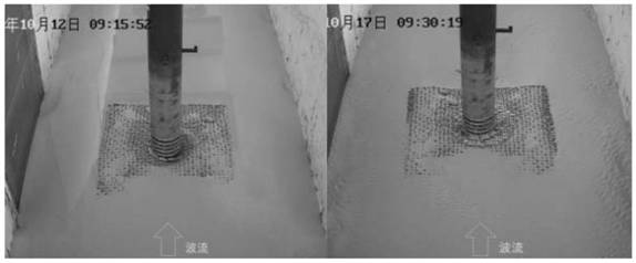 Concrete soft mattress anti-scouring device with energy dissipation net and construction method thereof