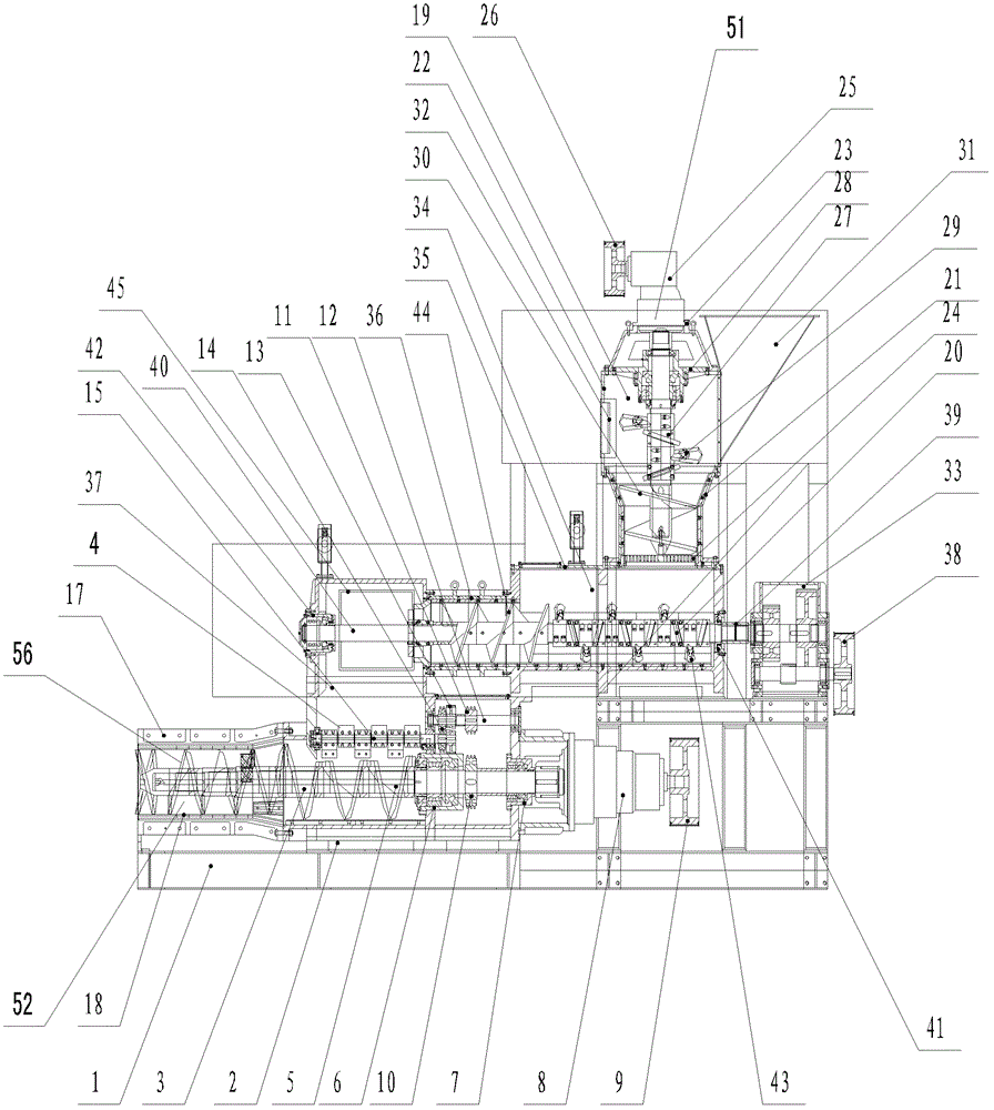 Novel terracotta extruding machine