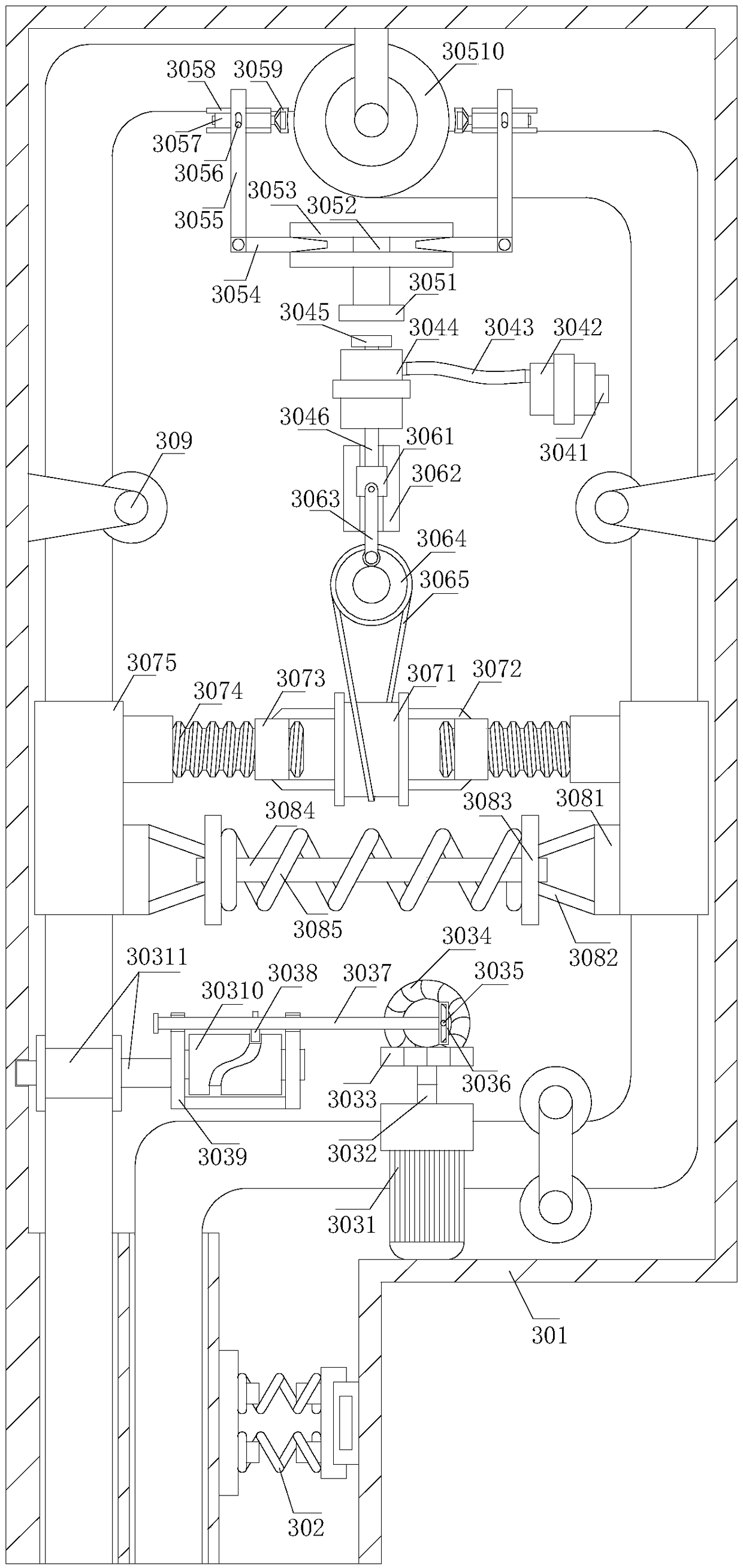 Escape device for slowly descending